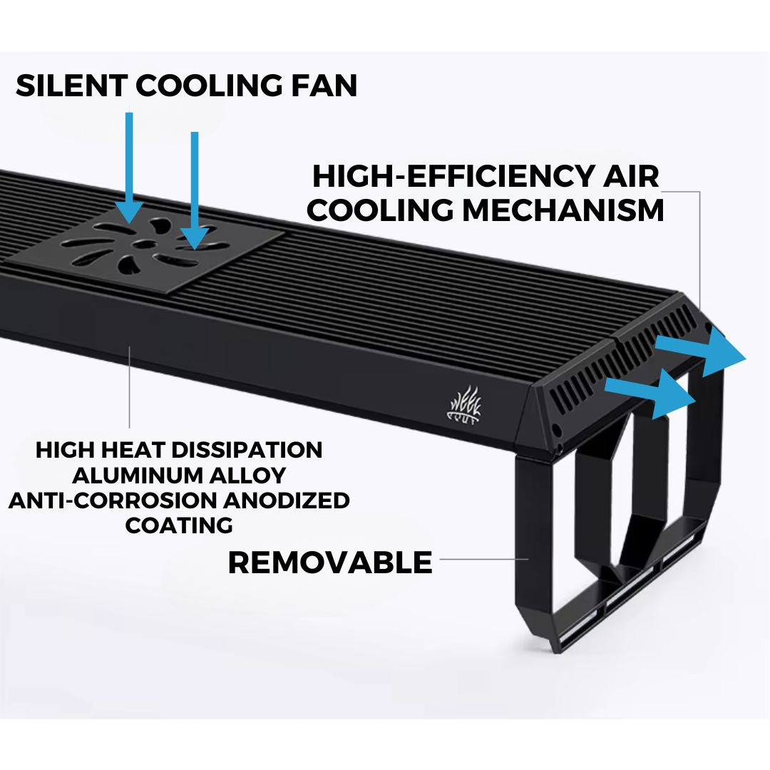 WEEK AQUA NEW P Series P600 P900 P1200 PRO RGB+UVA Aquarium Lightning【WEEK AQUA INTERNATIONAL】