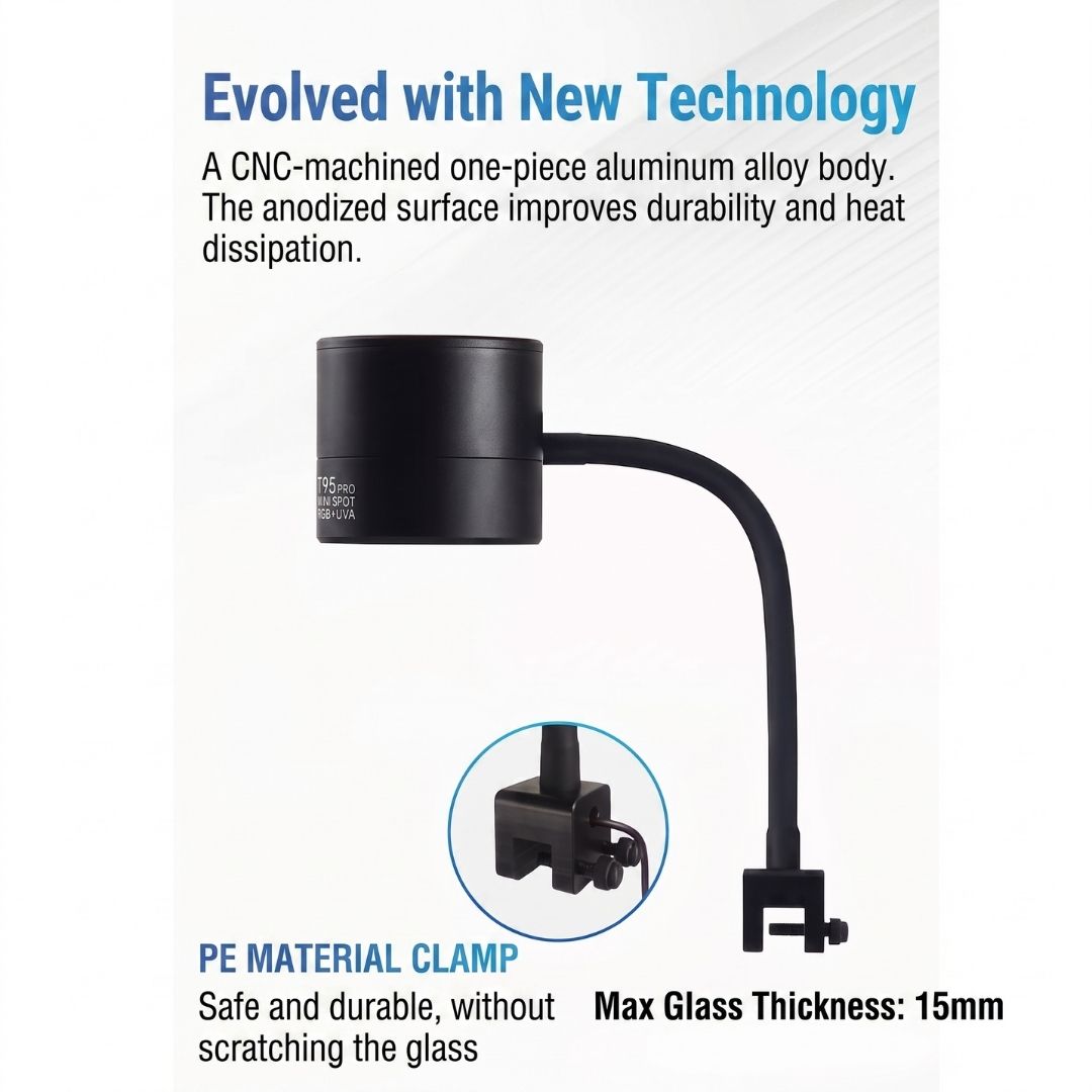 WEEK AQUA NEW T95 PRO RGB+UVA Aquarium Lightning NEW T90 MINI SPOT【WEEK AQUA INTERNATIONAL】