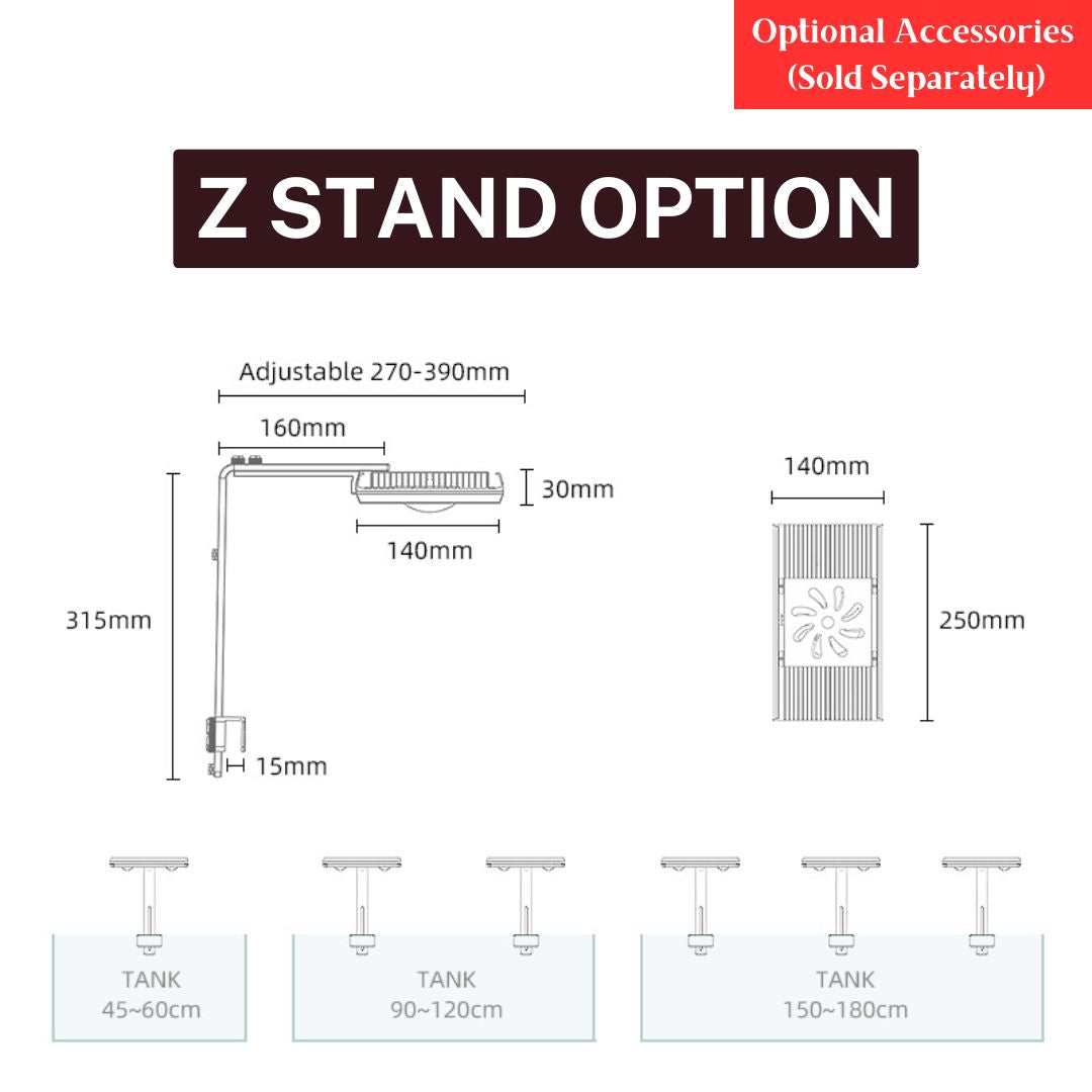 WEEK AQUA Z Series Stand For Z250 Z400