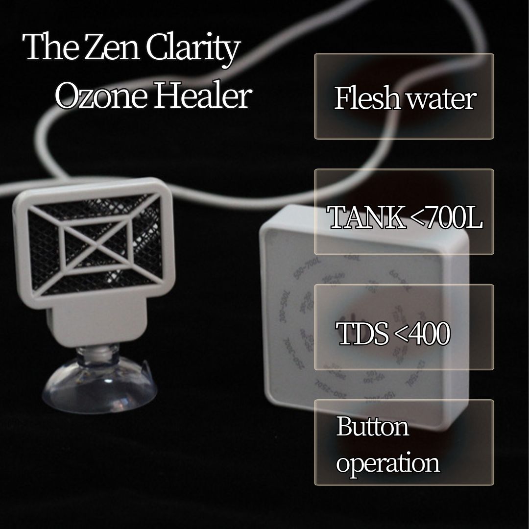 DOCTOR K : The Zen Clarity Ozone Healer : The Ultimate Aquarium Ozone Clarifier. Algae Control & Crystal Clear Water at Your Fingertips.
