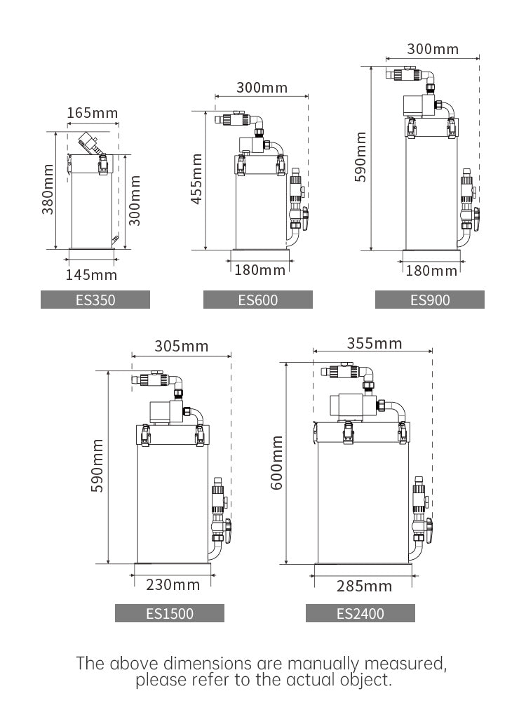 WEEK AQUA Intelligence Stainless Filter(Model 350/600 / 900 / 1500 / 2400)