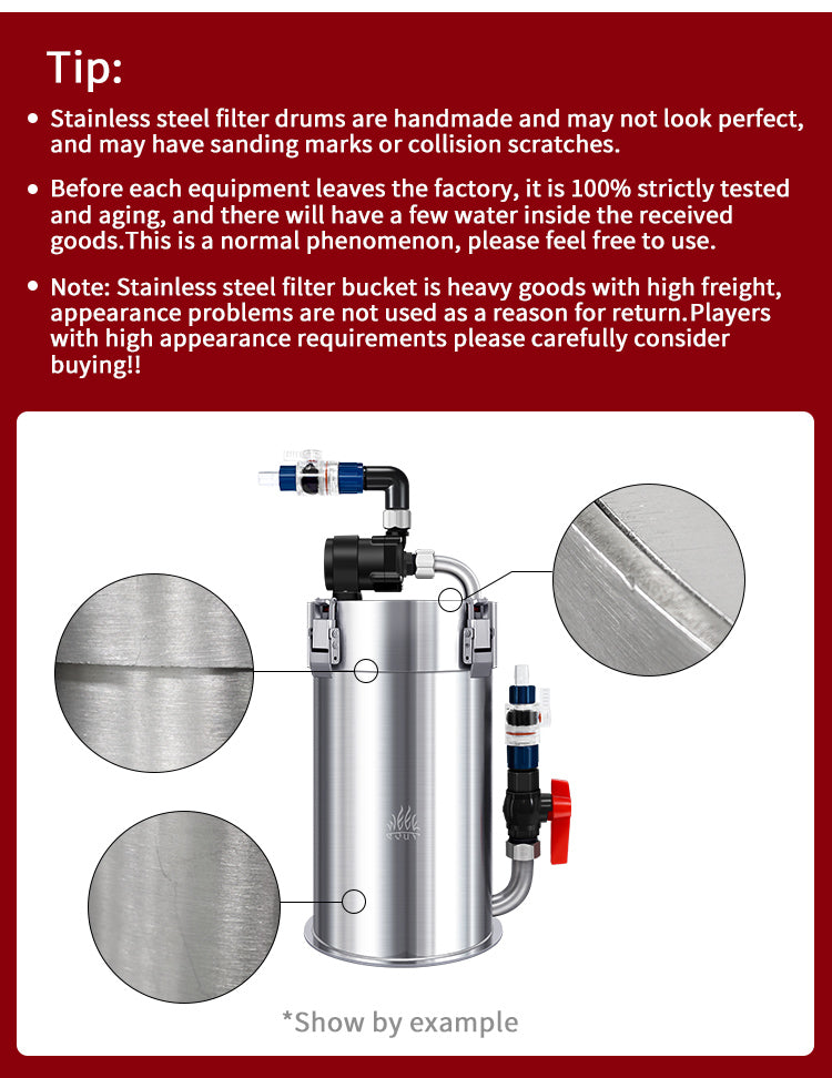 WEEK AQUA Intelligence Stainless Filter(Model 350/600 / 900 / 1500 / 2400)