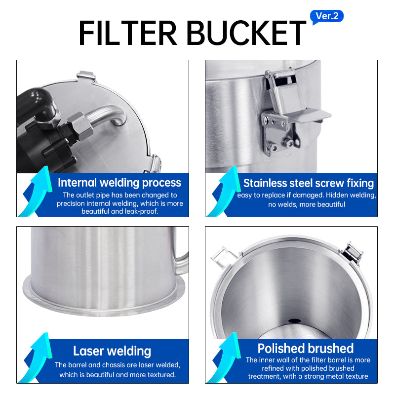 WEEK AQUA Intelligence Stainless Filter(Model 350/600 / 900 / 1500 / 2400)